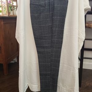 WHBM plaid slim ankle pants.  Size 2.